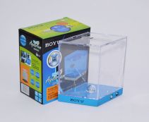 Аквариум для петушка с подсветкой, синий (NA-1 blue)